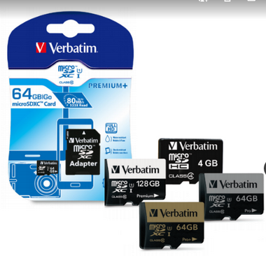 Memorias MicroSD Verbatim